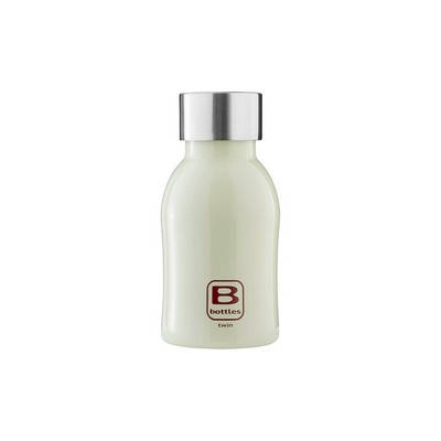 B Bottles Twin - Light Green - 250 ml - Double wall thermal bottle in 18/10 stainless steel